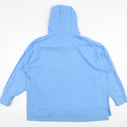 Dunnes Womens Blue  Polyester Pullover Hoodie Size L  Pullover