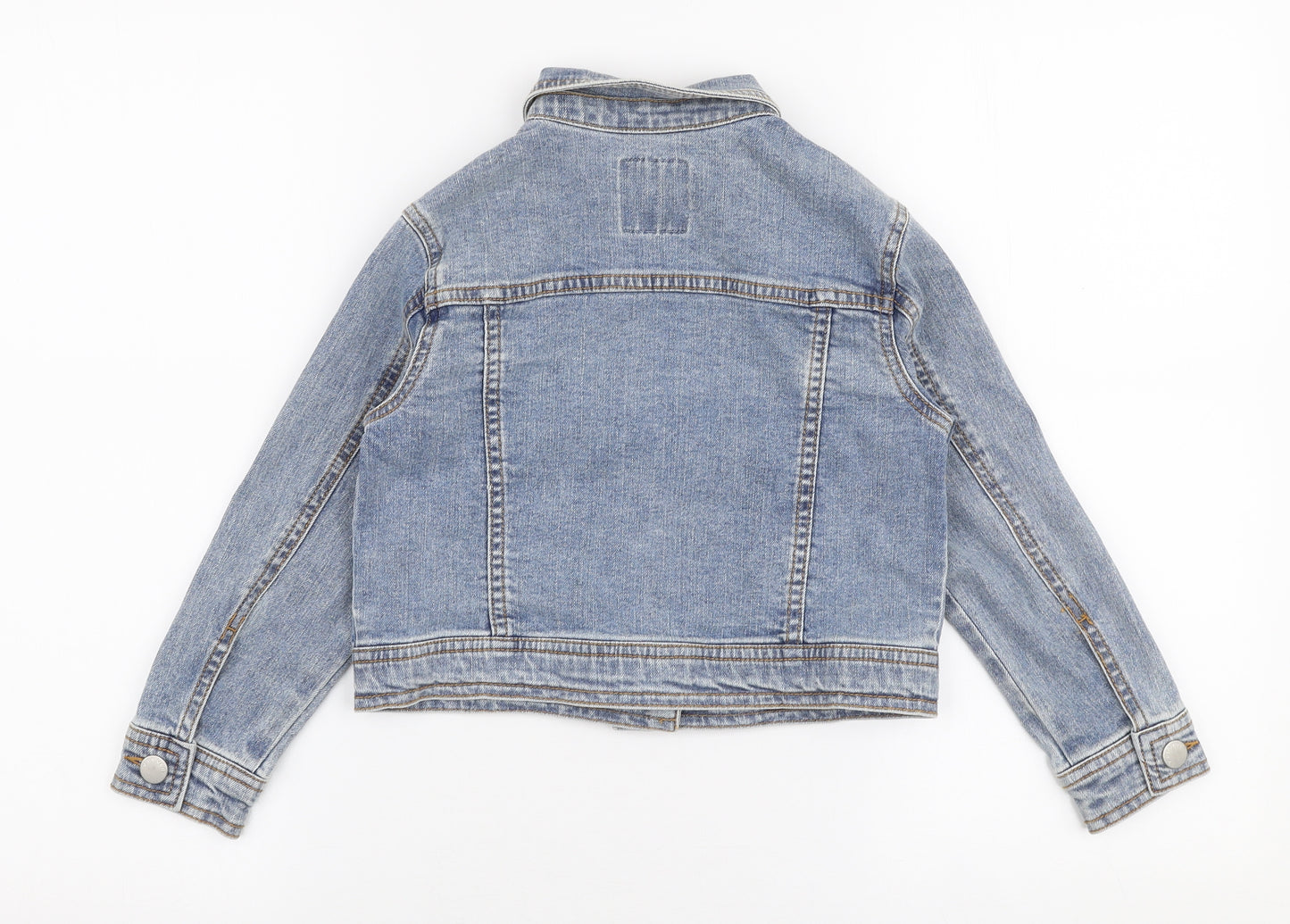 Very Girls Blue   Jacket  Size 7 Years  Button
