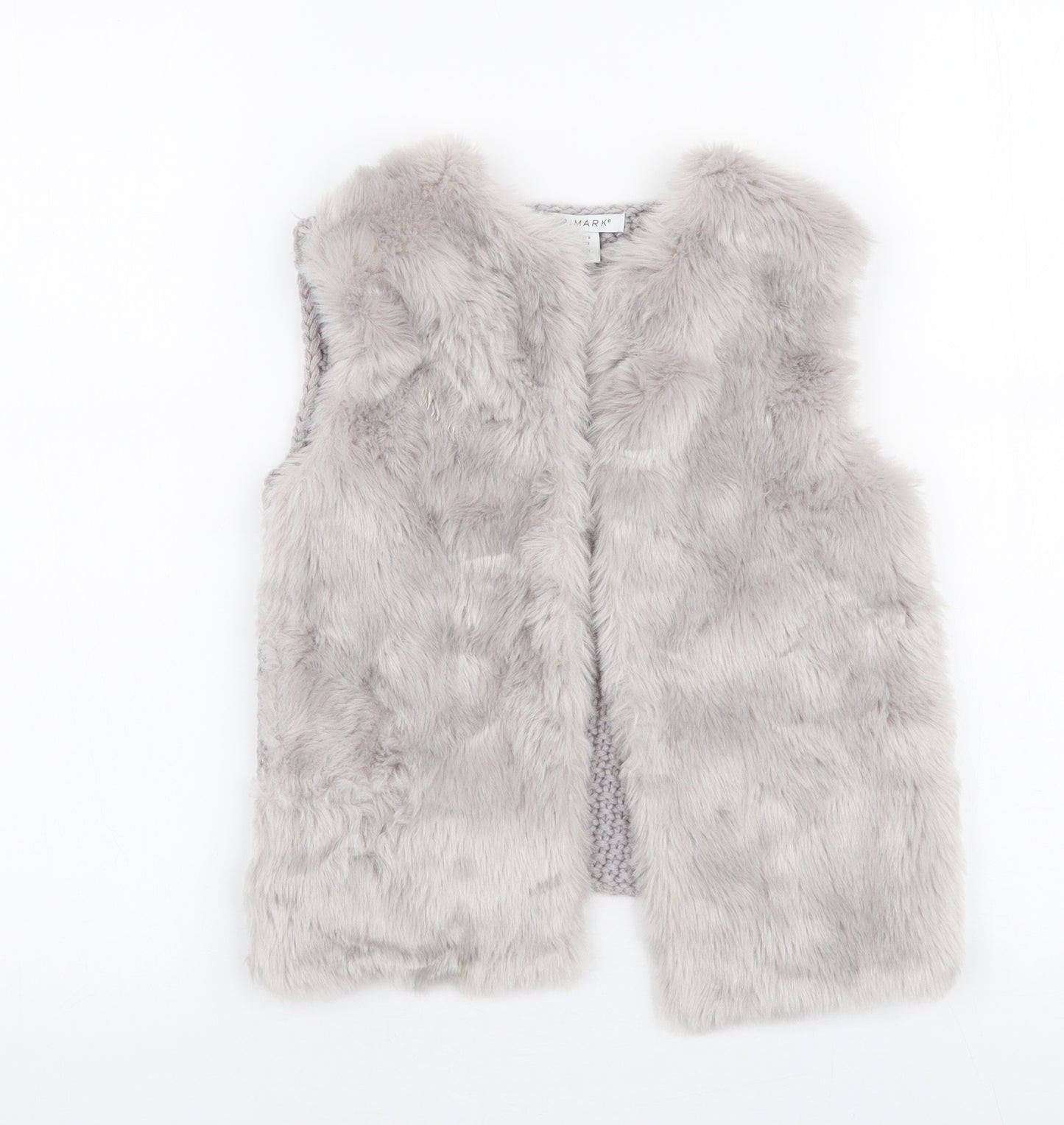 Primark Girls Grey   Gilet Coat Size 6-7 Years