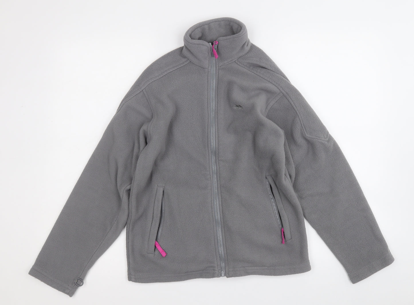 Trespass Girls Grey   Jacket  Size 11-12 Years  Zip
