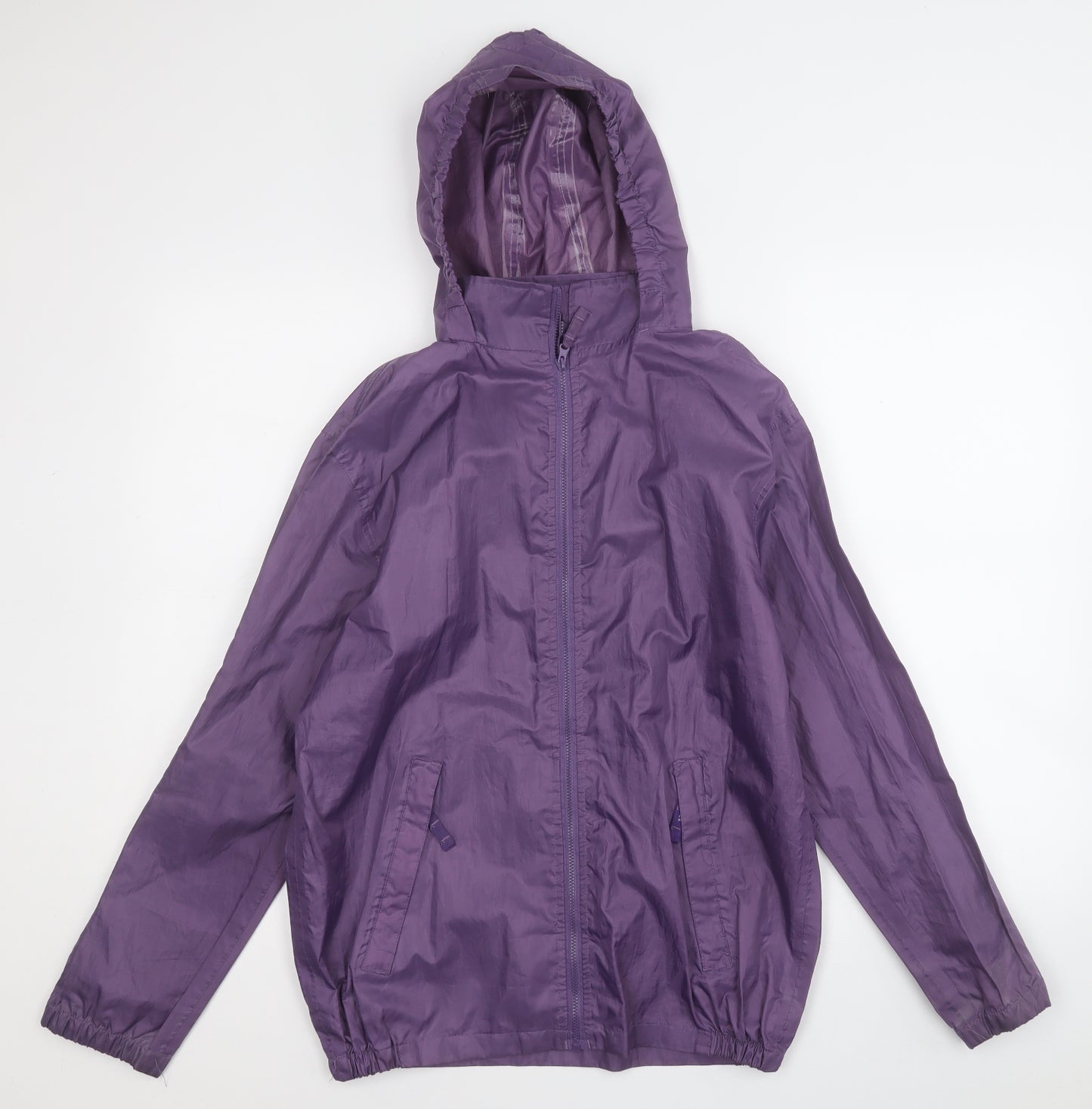 jack in a pack  Girls Purple   Quilted Coat Size 13 Years  Zip