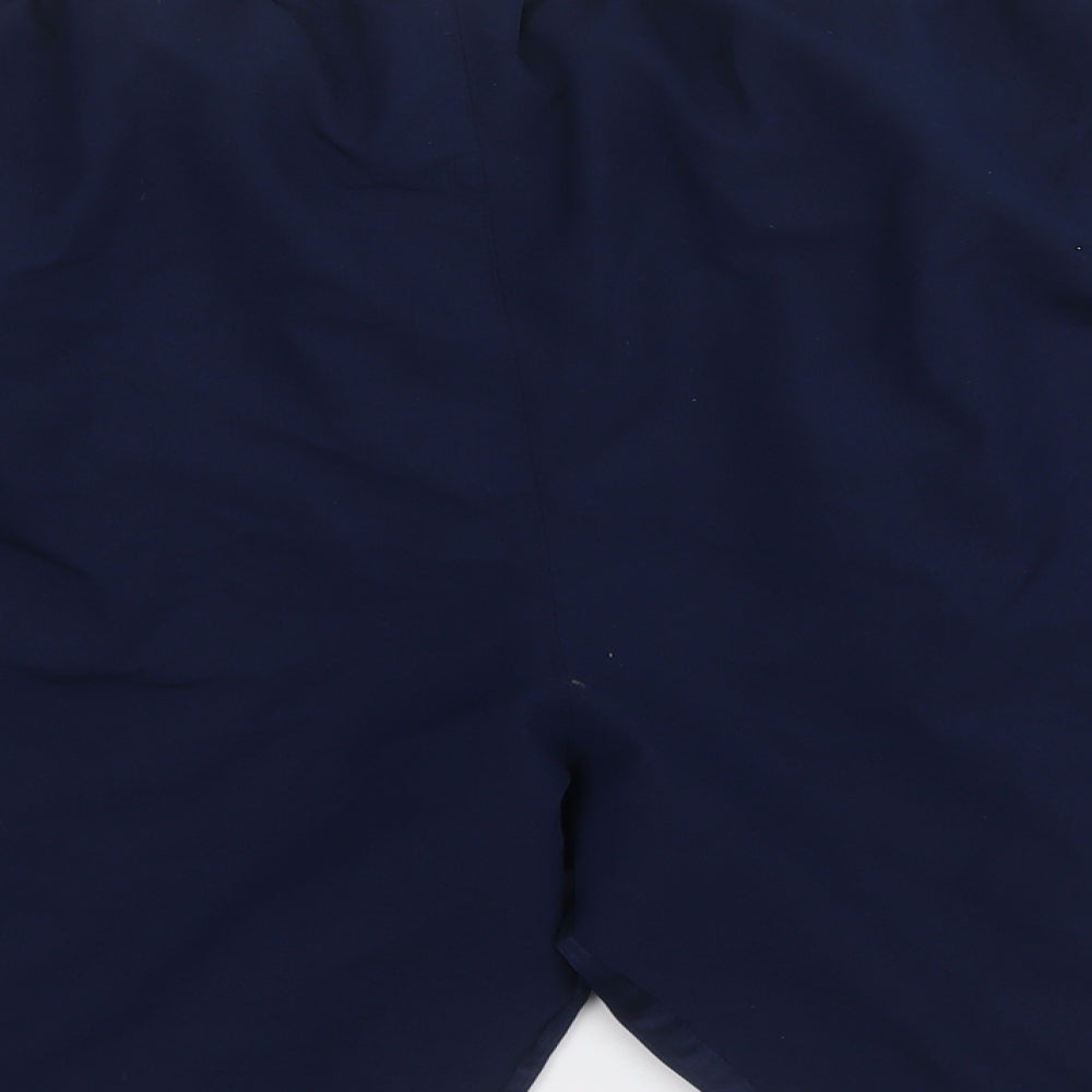 adidas Mens Blue  Polyester Sweat Shorts Size 2XL  Regular  - England Waitrose