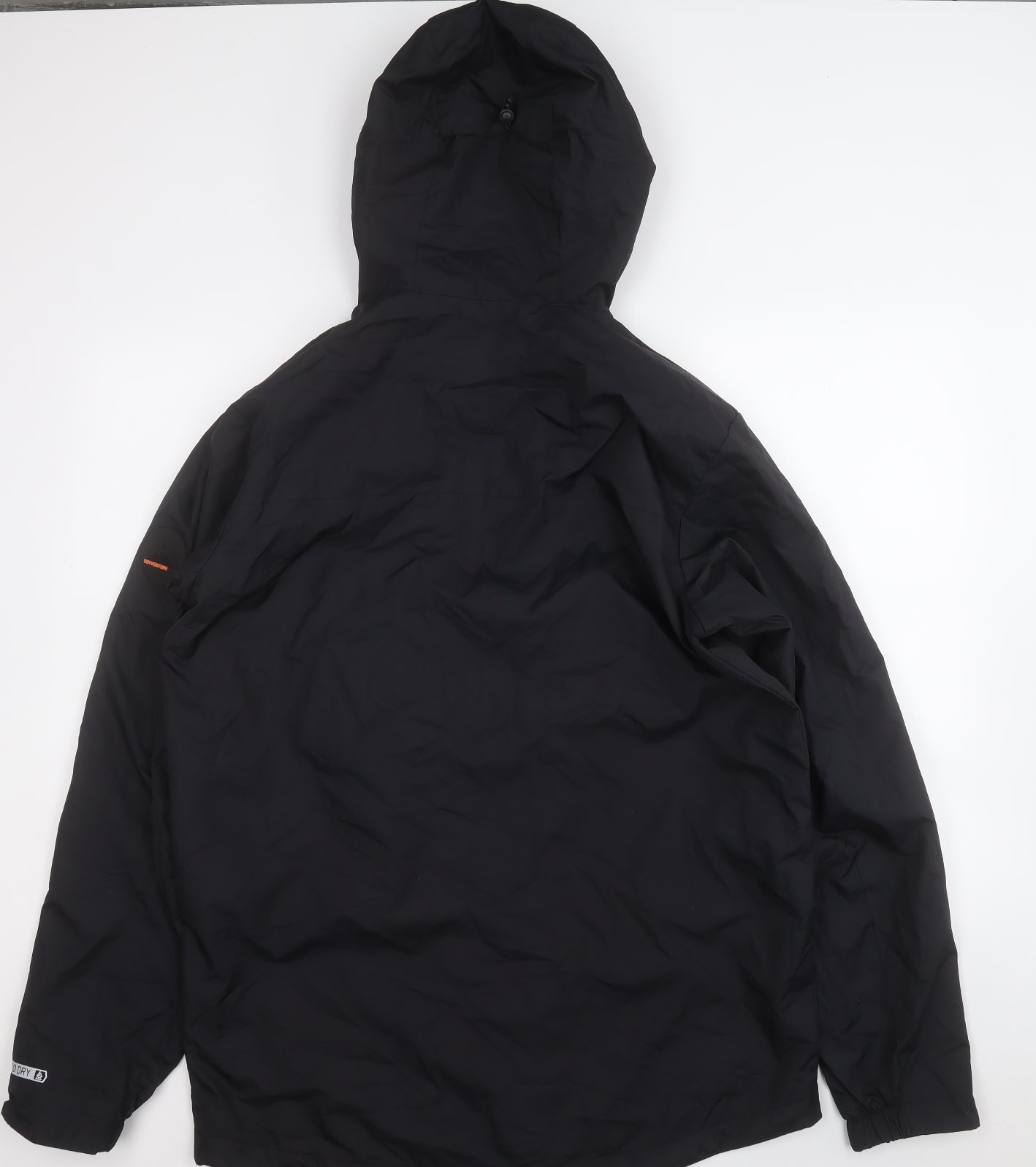 Outventure Mens Black   Windbreaker Coat Size XL