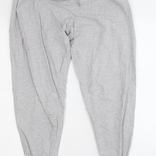 Primark Mens Grey  Cotton Jogger Trousers Size L L25 in Regular