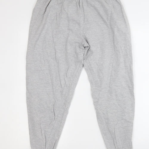 Primark Mens Grey  Cotton Jogger Trousers Size L L25 in Regular
