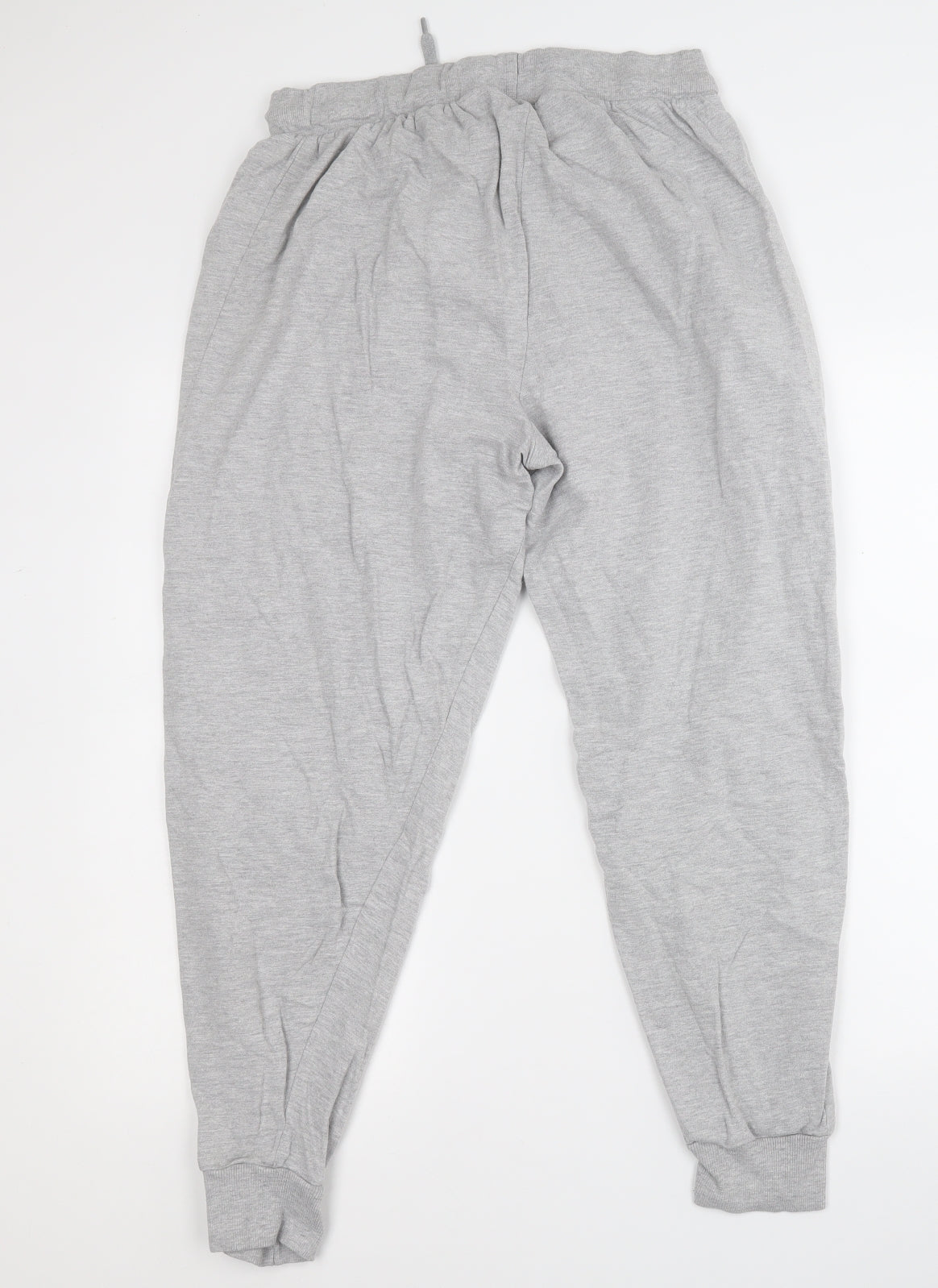 Primark Mens Grey  Cotton Jogger Trousers Size L L25 in Regular
