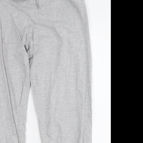 Primark Mens Grey  Cotton Jogger Trousers Size L L25 in Regular