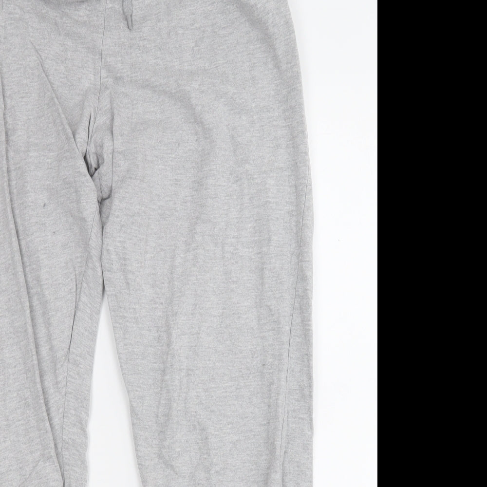 Primark Mens Grey  Cotton Jogger Trousers Size L L25 in Regular