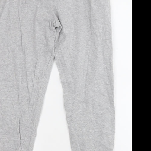 Primark Mens Grey  Cotton Jogger Trousers Size L L25 in Regular