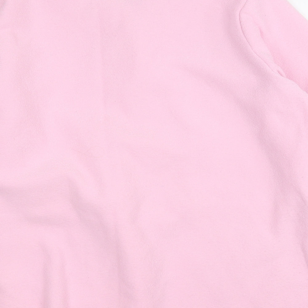 Cate De Moi Womens Pink Collared  Polyester Cardigan Jumper Size 16
