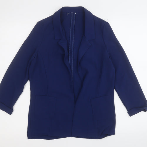 Dunnes Womens Blue   Jacket Blazer Size S