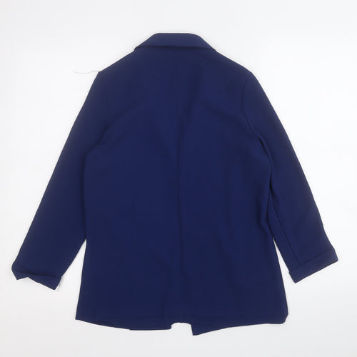 Dunnes Womens Blue   Jacket Blazer Size S