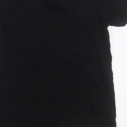 George Boys Black  Cotton Pullover T-Shirt Size 9-10 Years Round Neck  - Legit Gamer