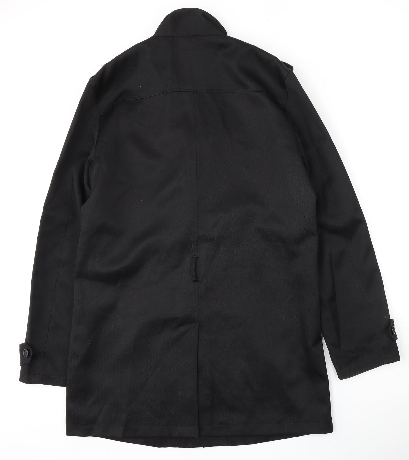 River Island Mens Black   Jacket  Size L  Button