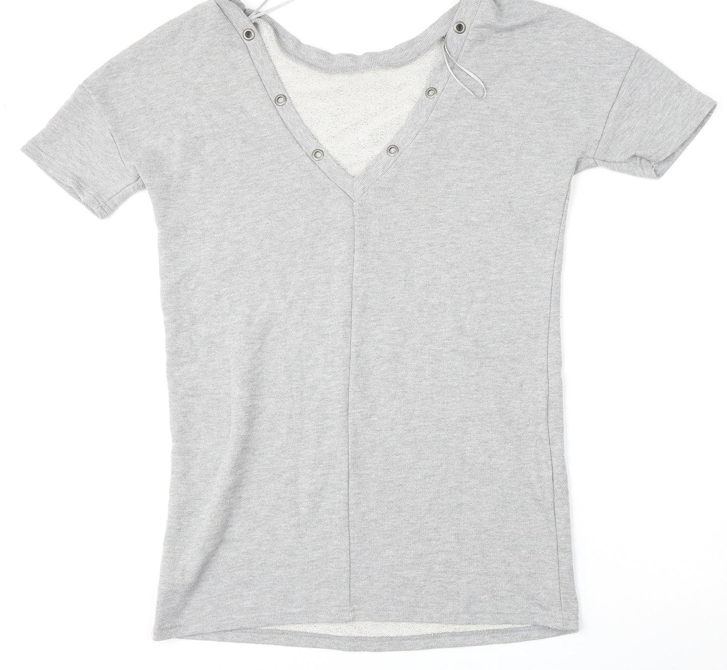 Atmosphere Womens Grey  Polyester Pullover Sweatshirt Size 12