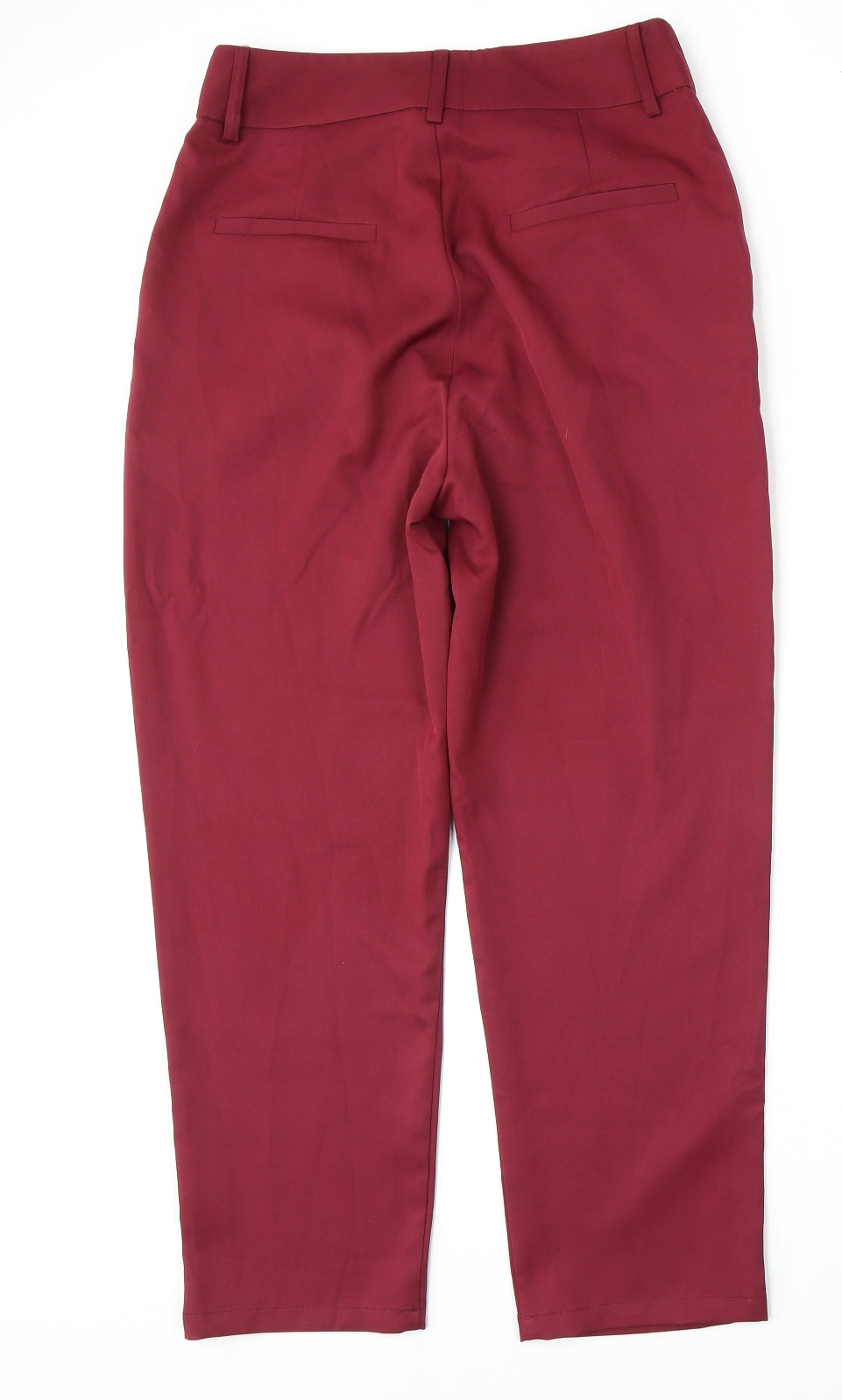 I SAW IT FIRST Womens Red  Polyester Trousers  Size L L26 in Regular
