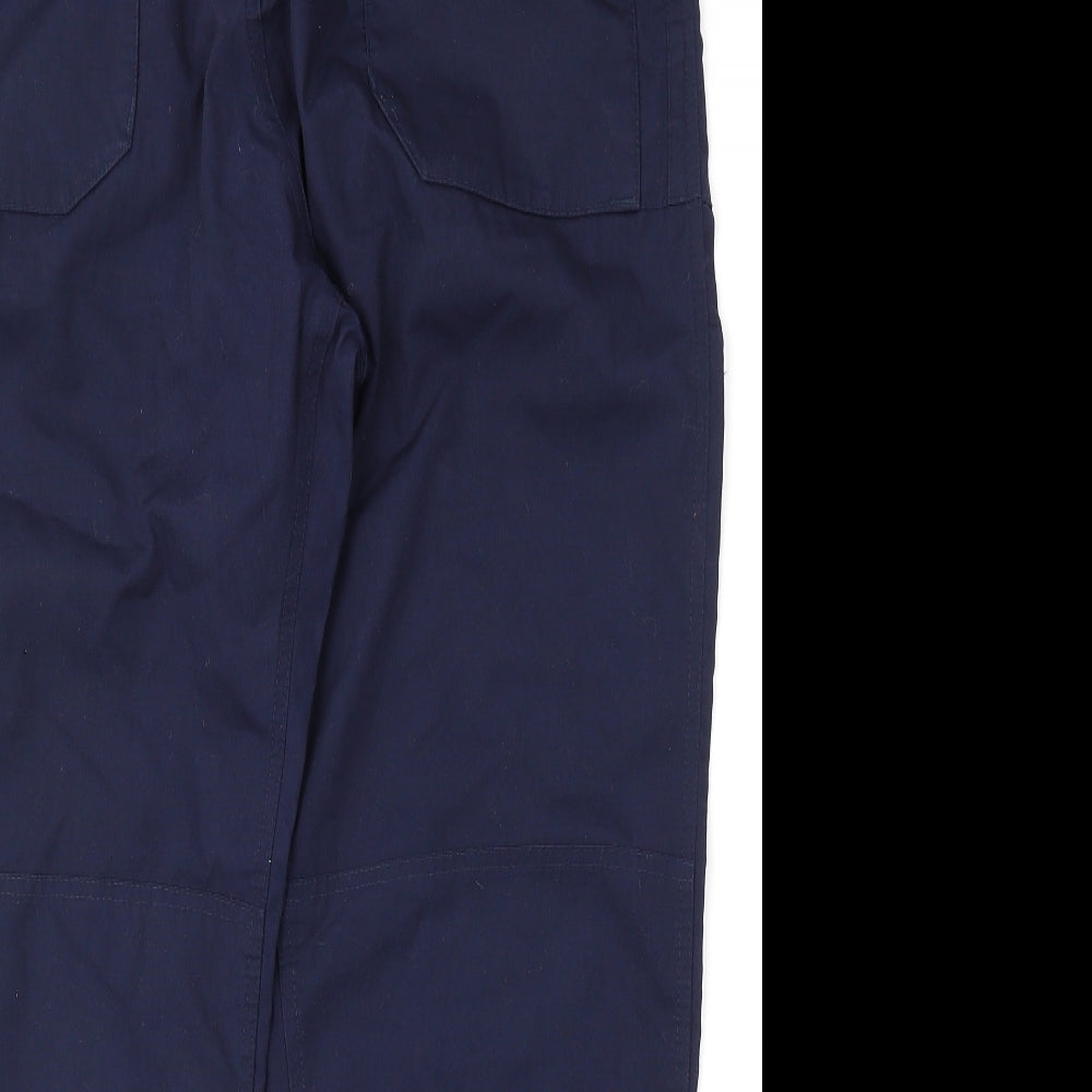 Regatta Mens Blue  Polyester Cargo Trousers Size 36 L31 in Regular