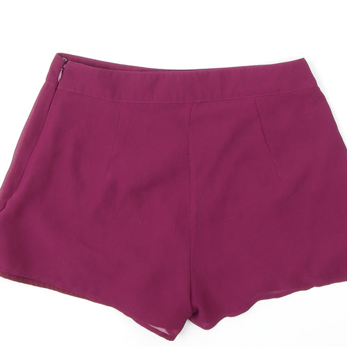 Republic Womens Purple  Polyester Bermuda Shorts Size XS L3 in Regular