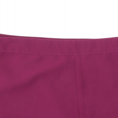 Republic Womens Purple  Polyester Bermuda Shorts Size XS L3 in Regular