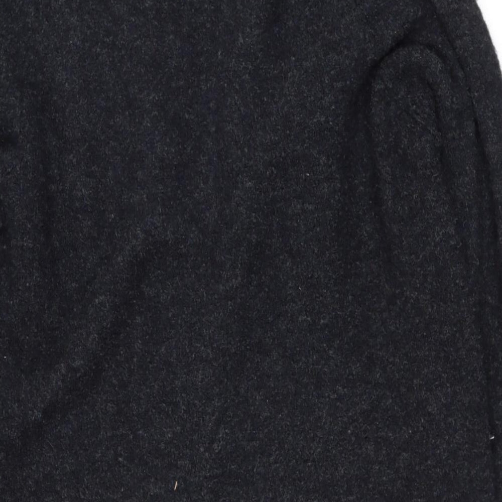 new look  Womens Grey V-Neck  Polyester Cardigan Jumper Size M