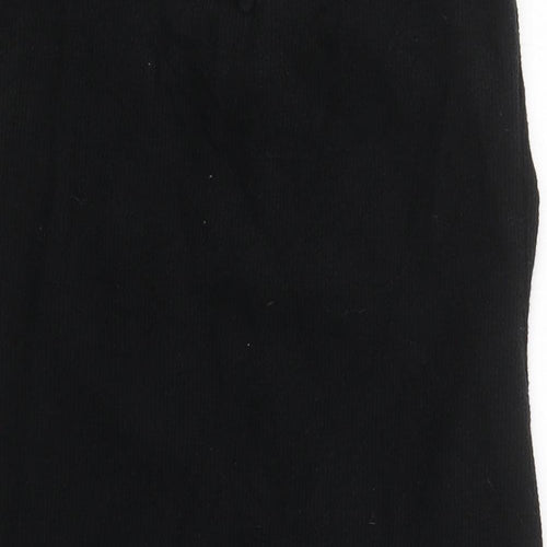 H&M Womens Black  Polyester Bodycon  Size S  Sweetheart