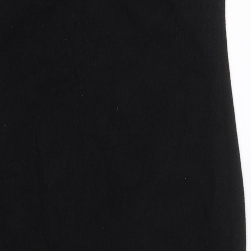 H&M Womens Black  Polyester Bodycon  Size S  Sweetheart