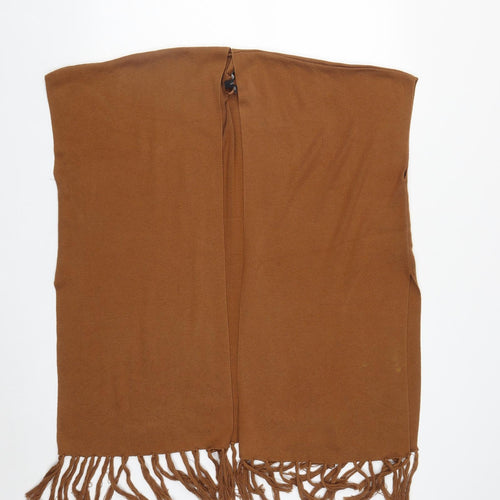 Atmosphere Womens Brown V-Neck  Acrylic Cape Jumper Size S