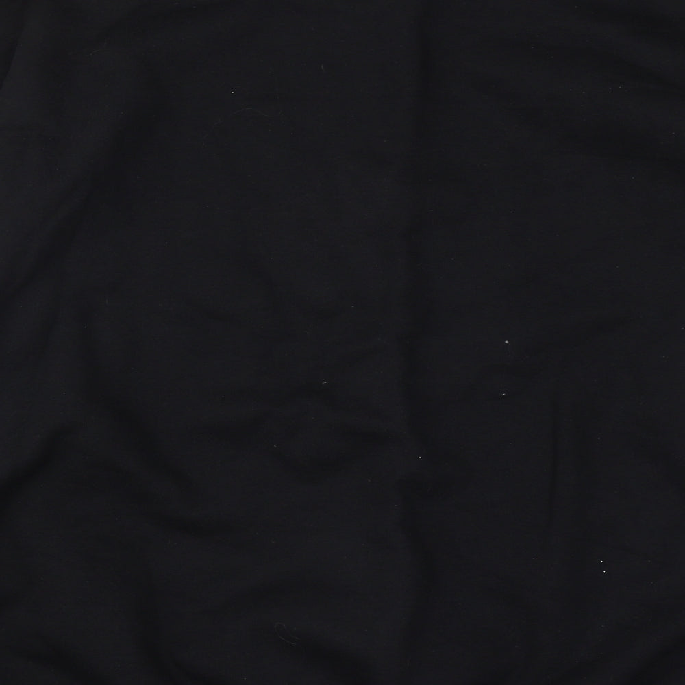 Gilden Womens Black  Polyester Pullover Sweatshirt Size 2XL