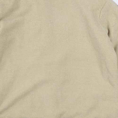 Reflect Collection Womens Beige   Jacket Coatigan Size L  Button