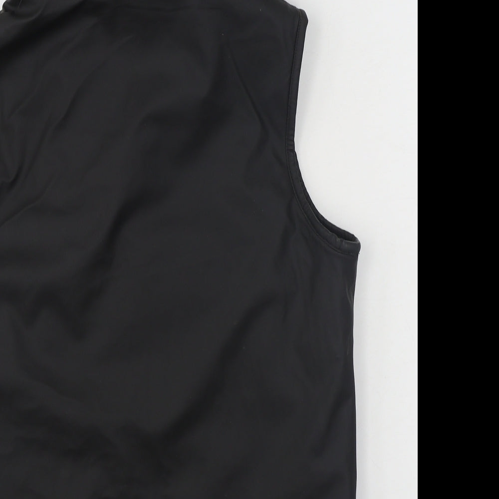 Nature Republic Jackets Boys Black   Gilet Coat Size 11-12 Years  Zip