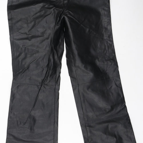 Kylie Girls Black  Polyester Jegging Trousers Size 12 Years  Regular