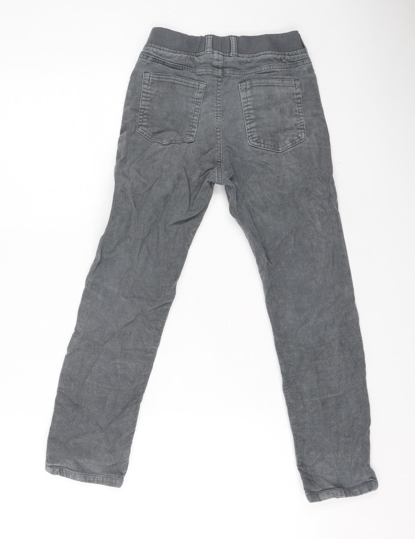 H&M Boys Grey  Cotton Chino Trousers Size 9 Years  Regular