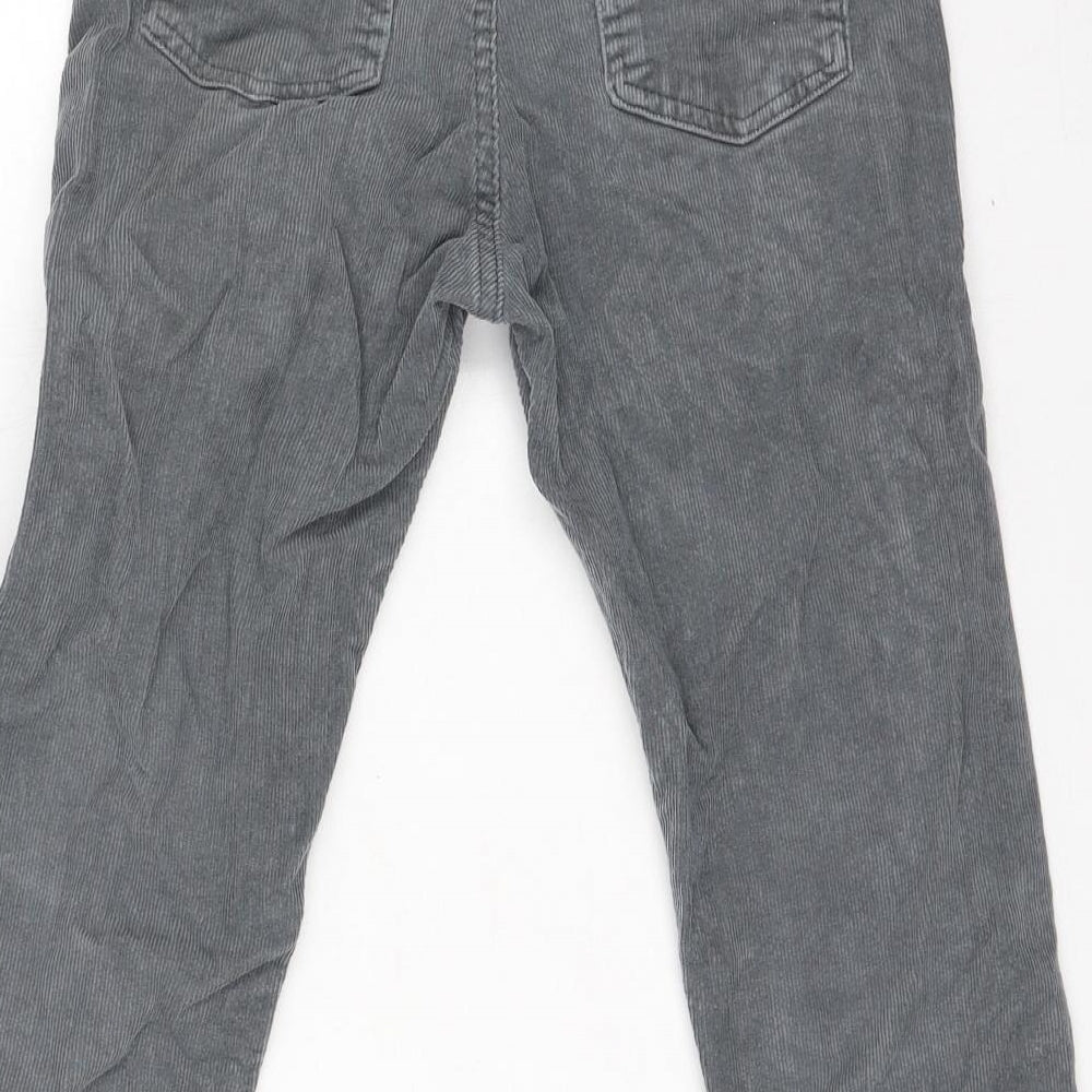 H&M Boys Grey  Cotton Chino Trousers Size 9 Years  Regular