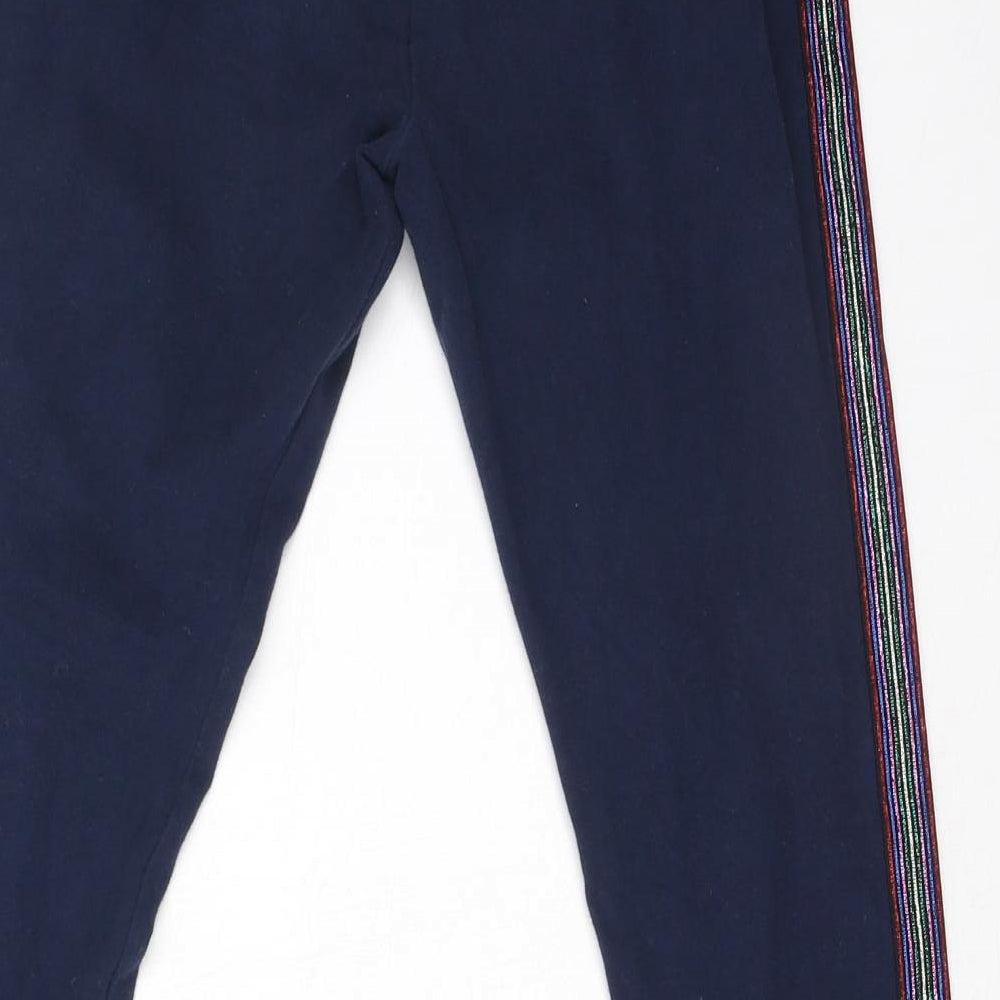 NEXT Girls Blue  Cotton Jegging Trousers Size 11 Years  Regular
