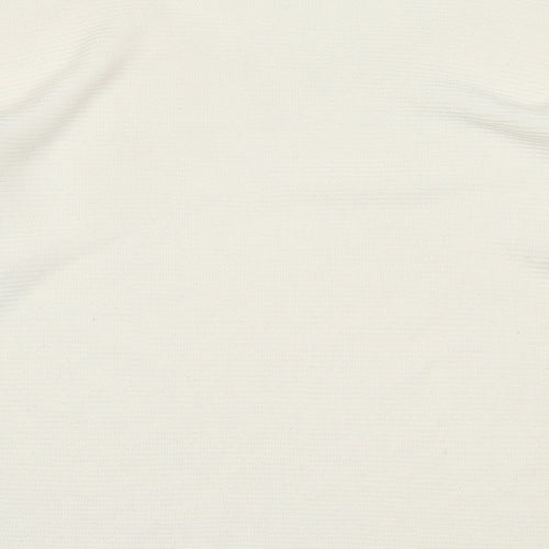 George Womens Ivory Boat Neck  Acrylic Pullover Jumper Size 20