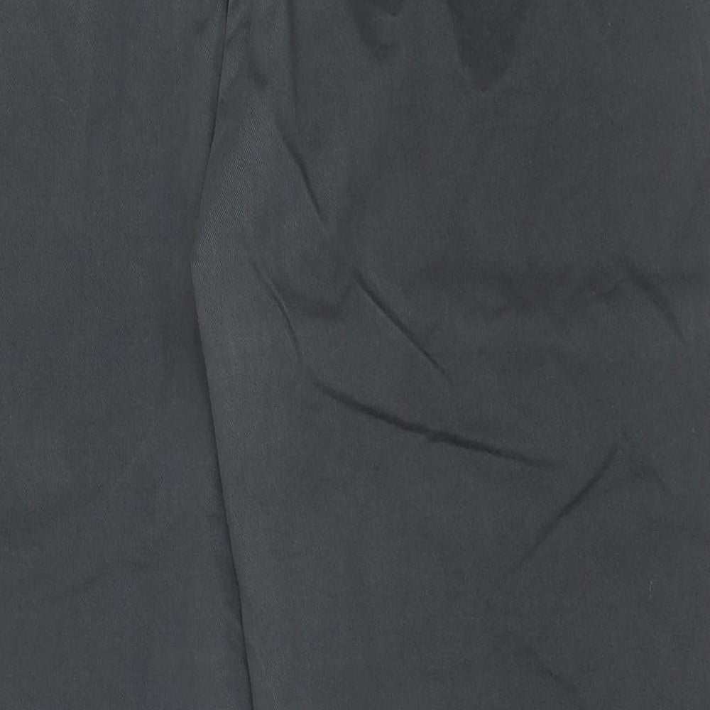 Blue Harbour Mens Grey  Cotton Trousers  Size 38 in L31 in Regular Button