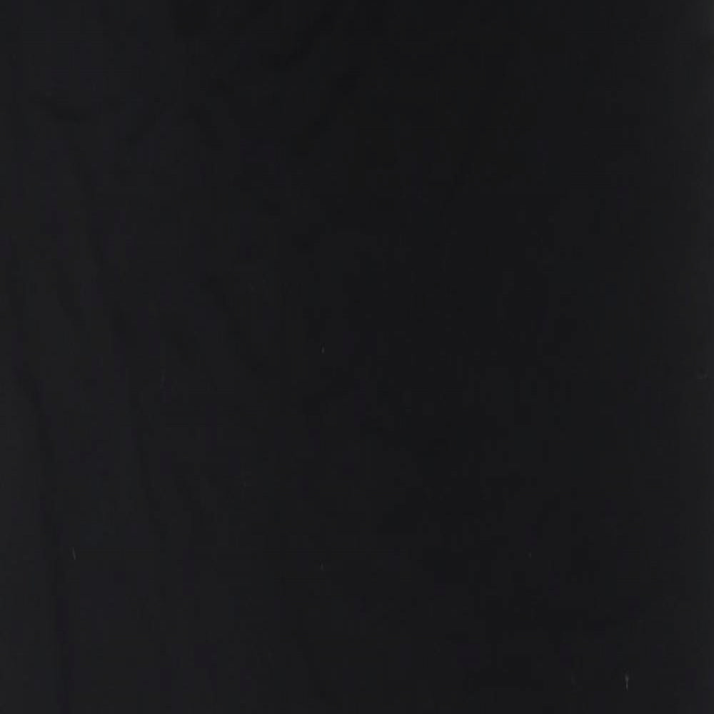 PRETTYLITTLETHING Womens Black  Viscose Maxi  Size 12  Off the Shoulder Pullover - Bandeau