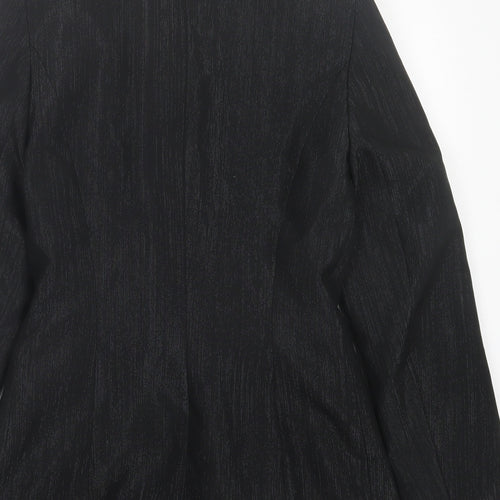 bay Womens Black   Jacket Blazer Size 8  Button