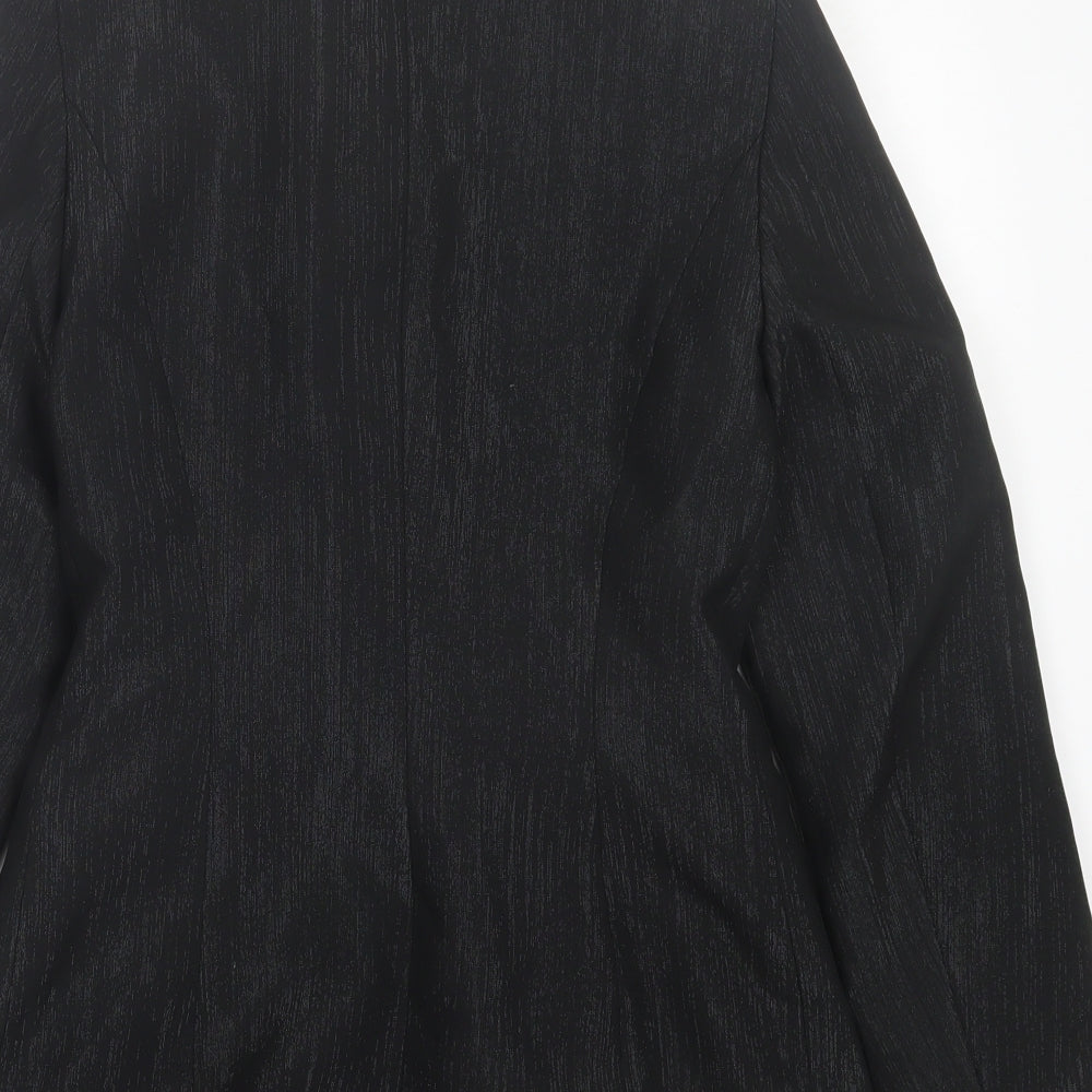 bay Womens Black   Jacket Blazer Size 8  Button