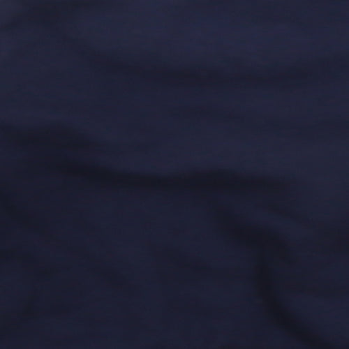 Fred & Flo Boys Blue  Cotton Basic T-Shirt Size 9-12 Months Crew Neck Pullover - You Are My World