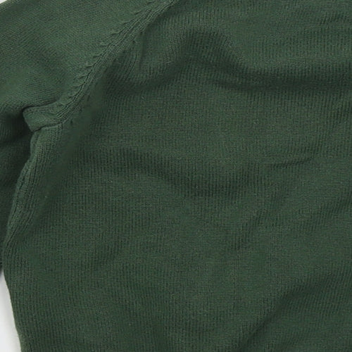 H&M Boys Green  Cotton Pullover Jumper Size 18-24 Months  Pullover
