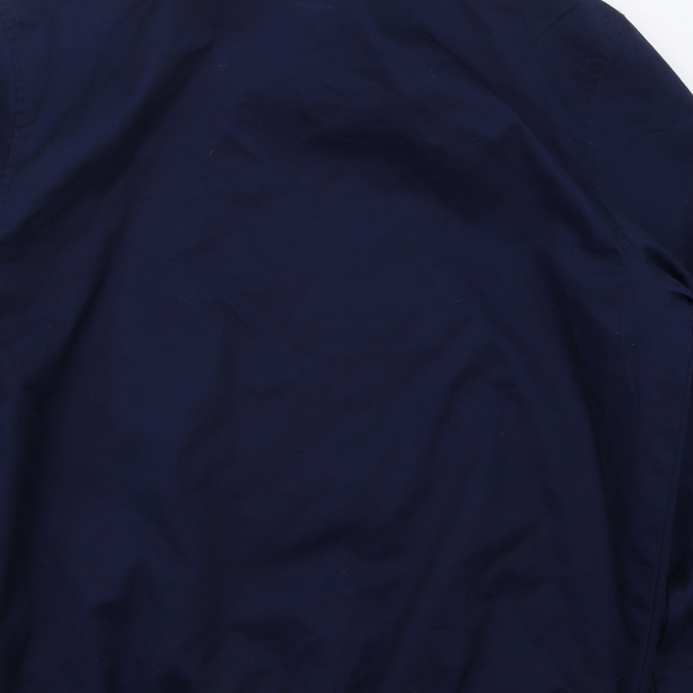 Atlas Mens Blue   Jacket  Size M  Zip - Oceanic Sport