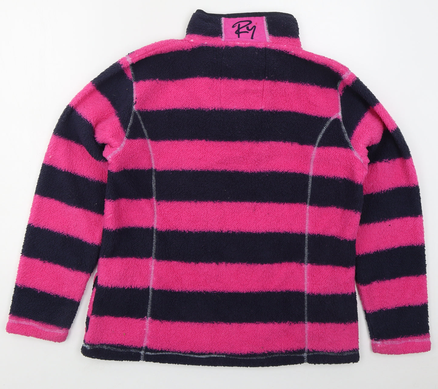 Rydale Womens Pink Striped  Jacket  Size L  Button