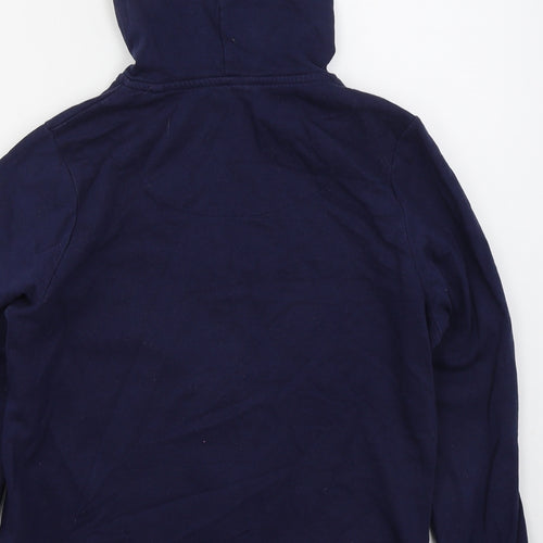 TU Womens Blue  Cotton Full Zip Hoodie Size 14  Zip