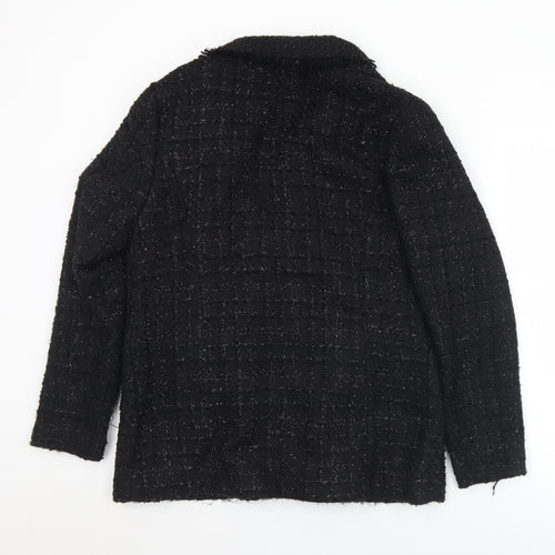 F&F Womens Black   Jacket  Size 14  Button