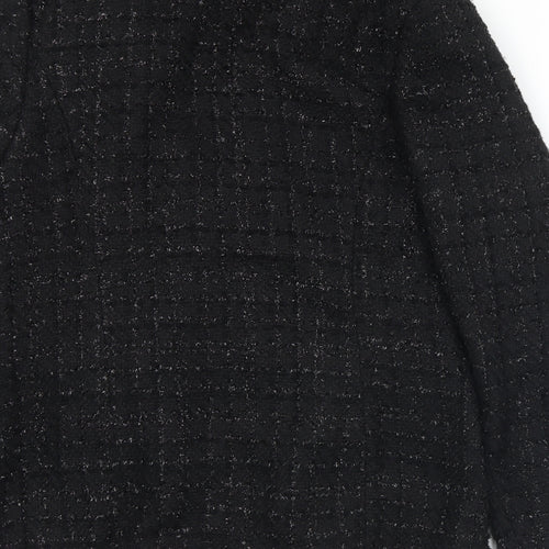 F&F Womens Black   Jacket  Size 14  Button