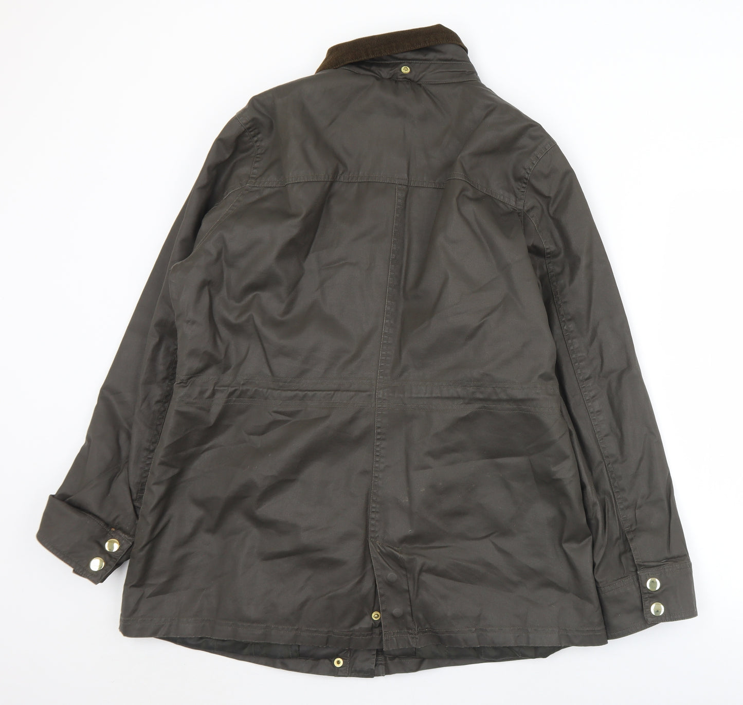 F&F Womens Brown   Rain Coat Coat Size 18  Snap