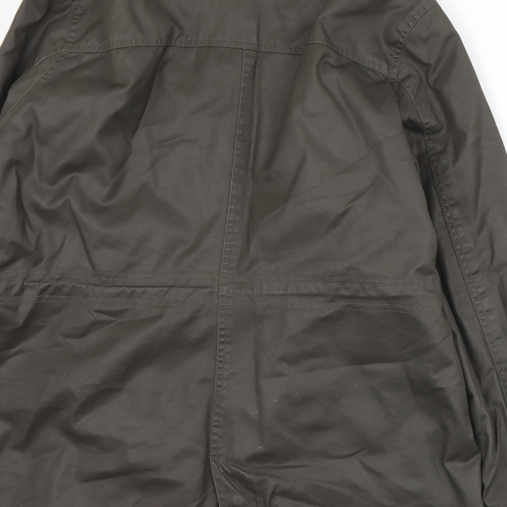 F&F Womens Brown   Rain Coat Coat Size 18  Snap