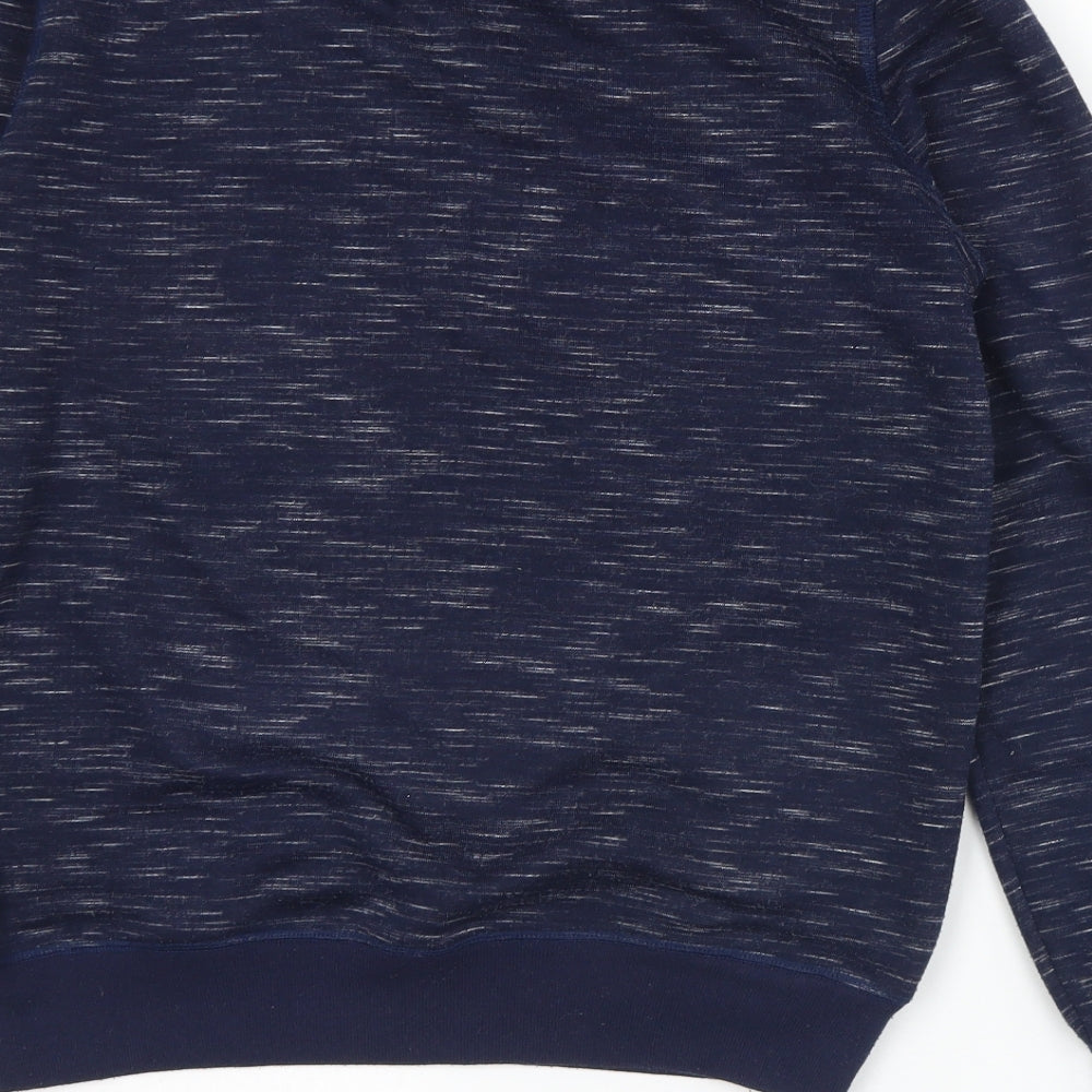 Nanny State Mens Blue  Polyester Pullover Sweatshirt Size L