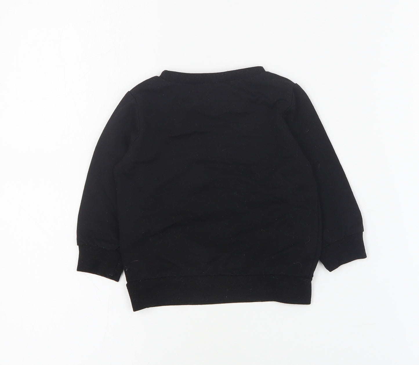 SheIn Baby Black Camouflage Cotton Pullover Jumper Size 9-12 Months  Pullover